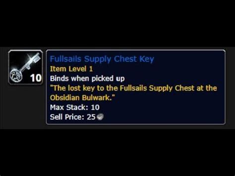 0 67. . Fullsails supply chest key